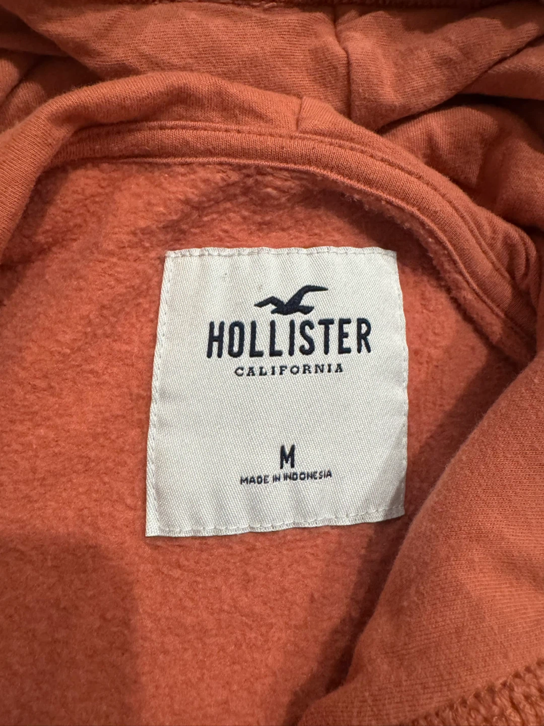 Hollister California Hoodie - size M - fleece inside - photo 2