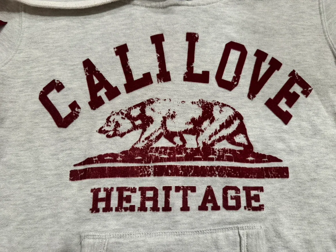 Reflex Cali Love Hoodie Grey - size M - fleece inside - photo 2