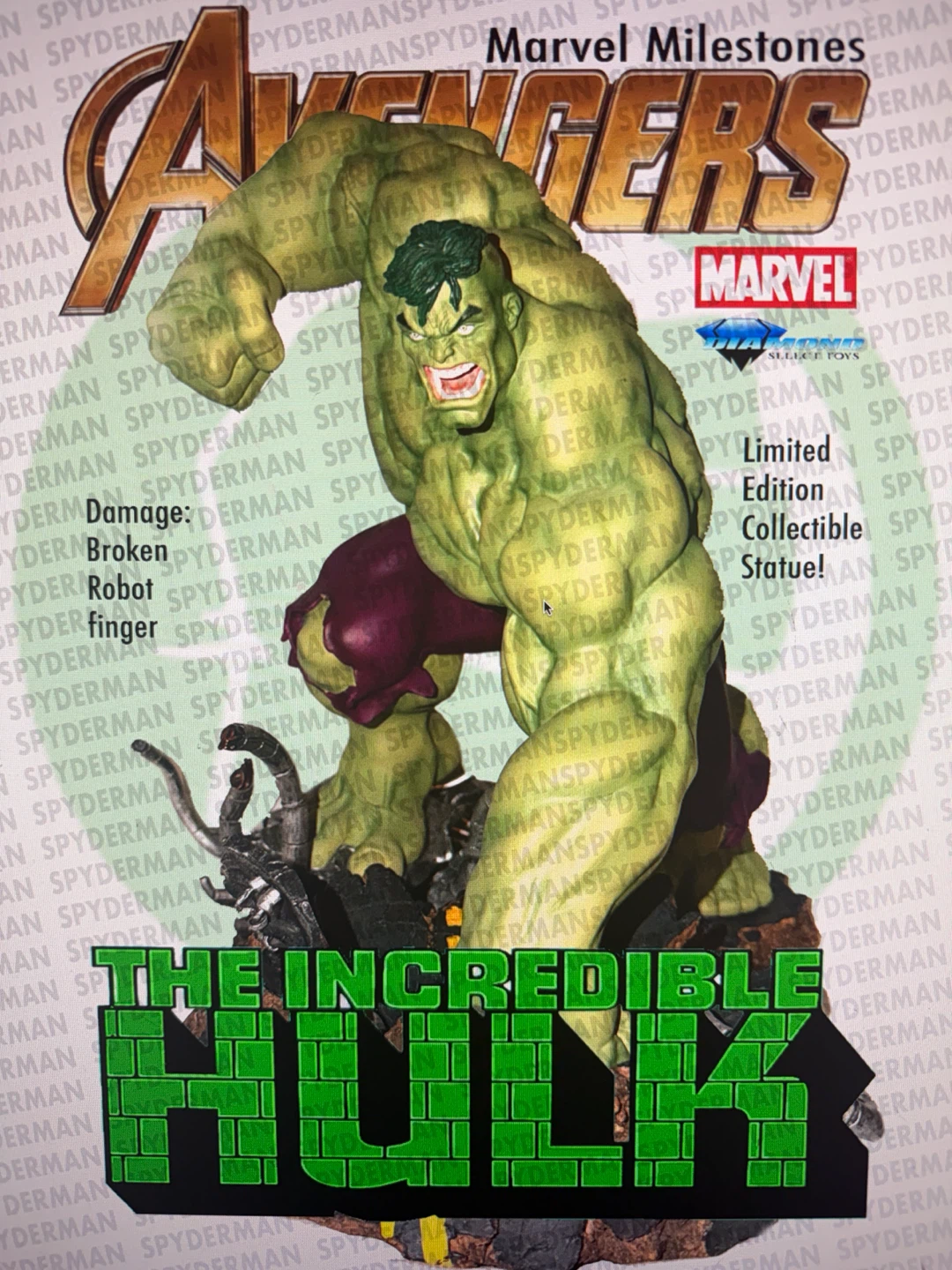 Marvel Milestones Incredible Hulk Statue