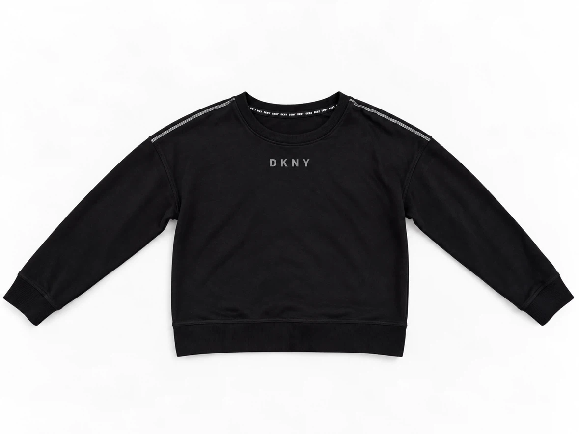DKNY Black Sweatshirt size S