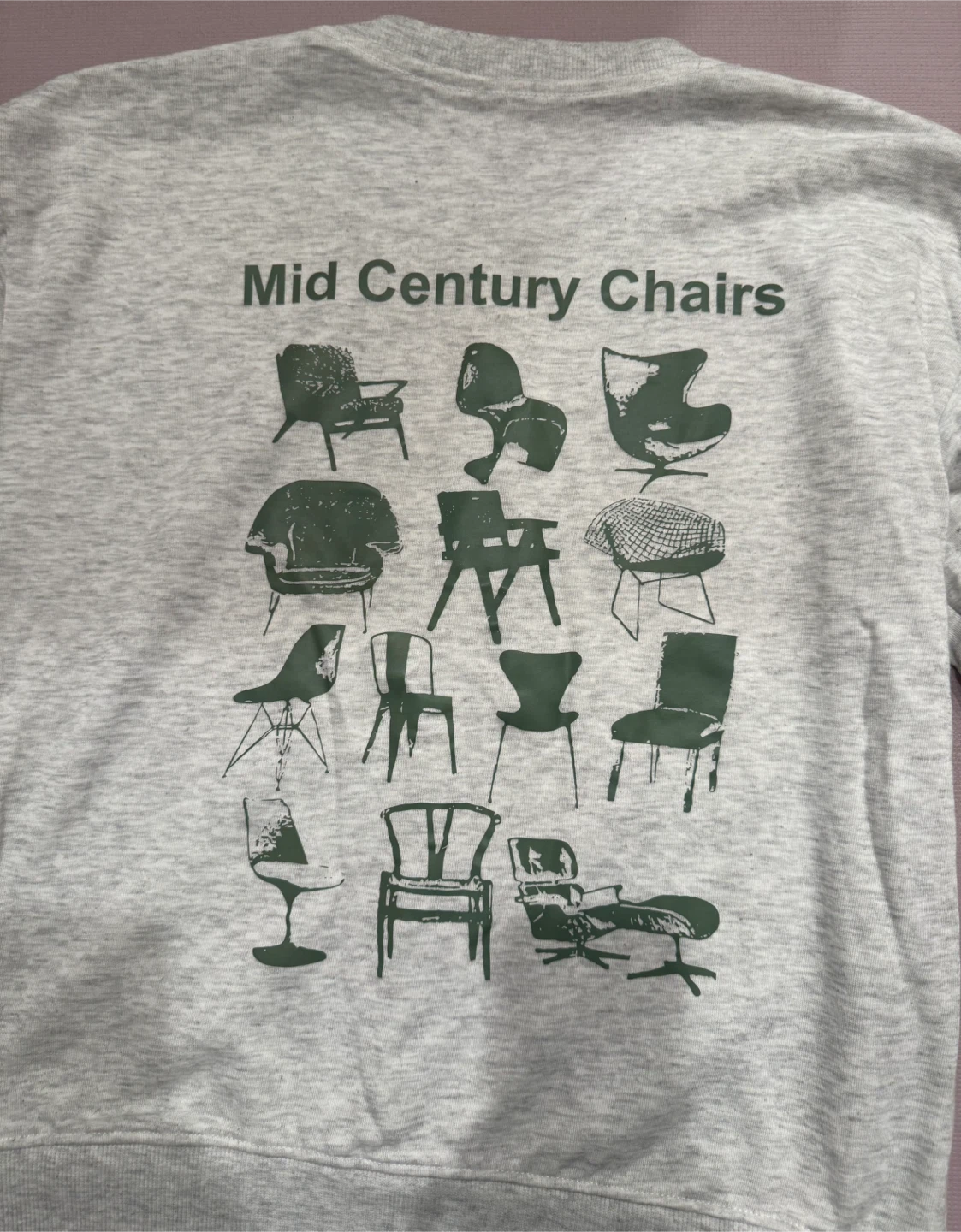 atthemoment Mid Century Chairs Sweatshirt - photo 3