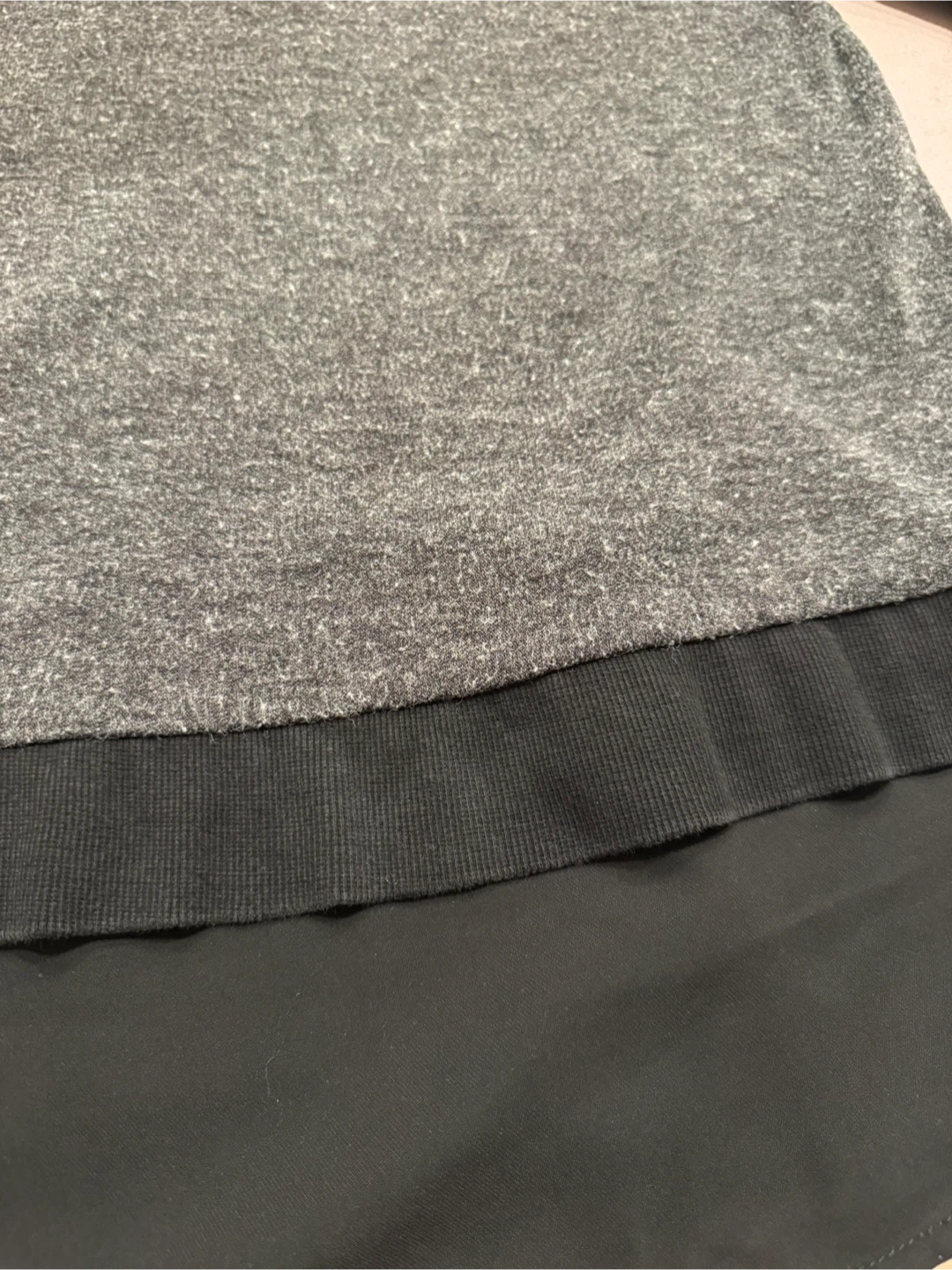 Dark Devil Wear Grey and Black Long Sleeve Top - photo 3