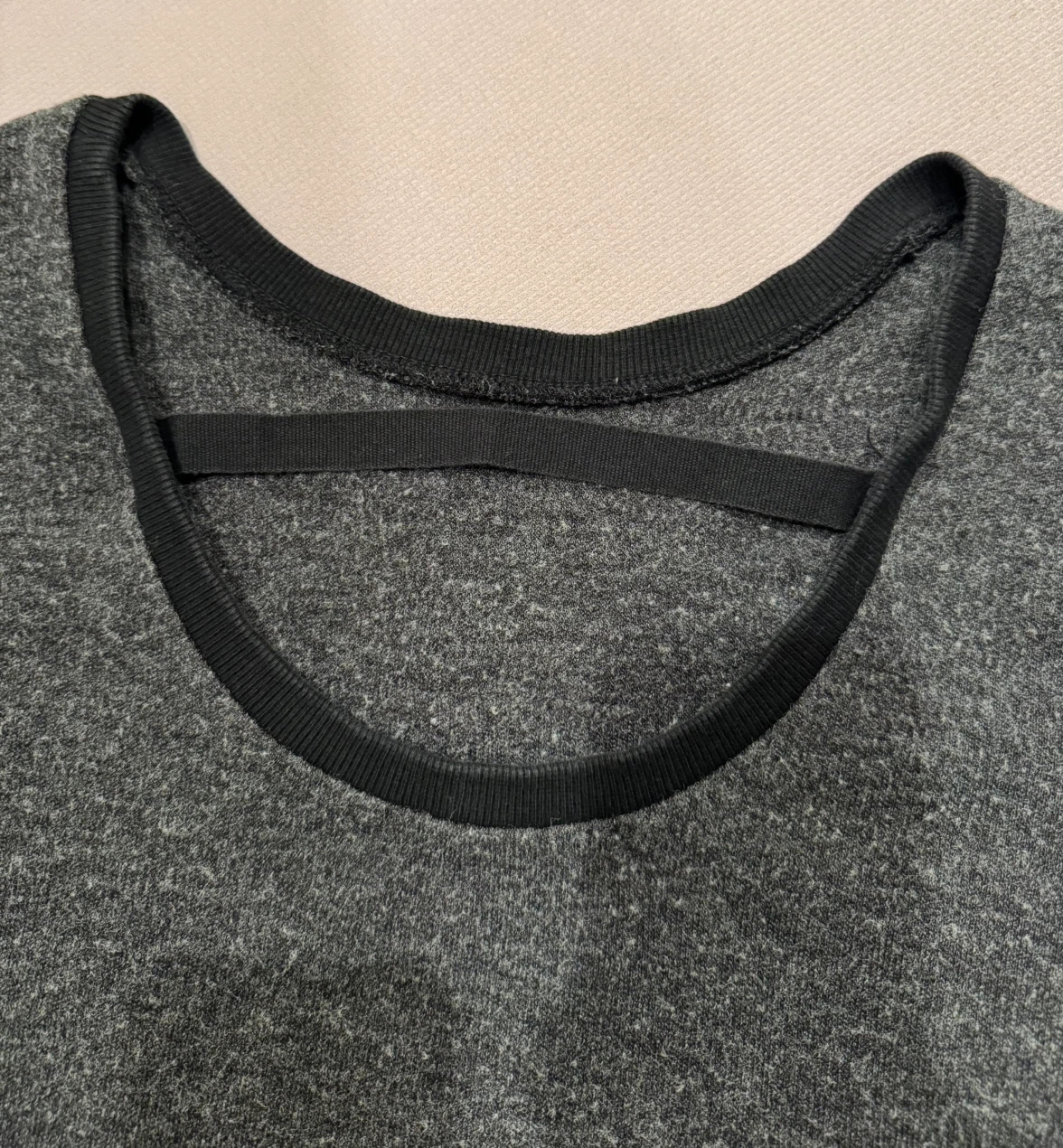 Dark Devil Wear Grey and Black Long Sleeve Top - photo 4