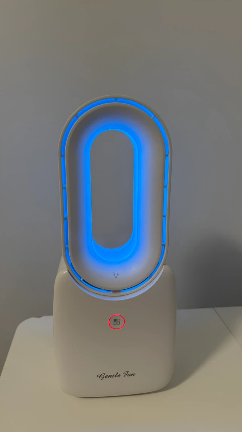 Desk Fan with LED Light