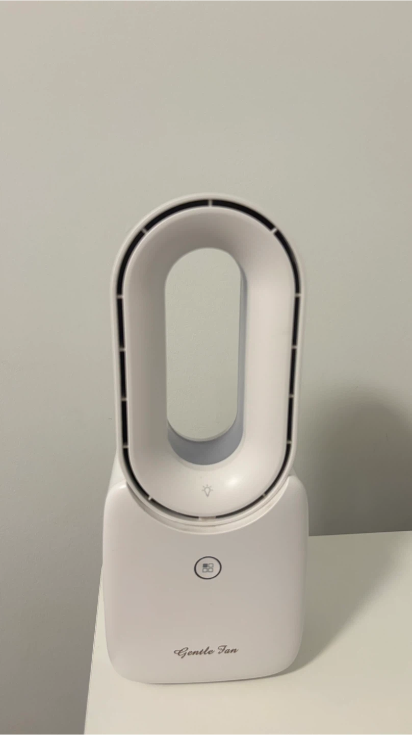 Desk Fan with LED Light - photo 2
