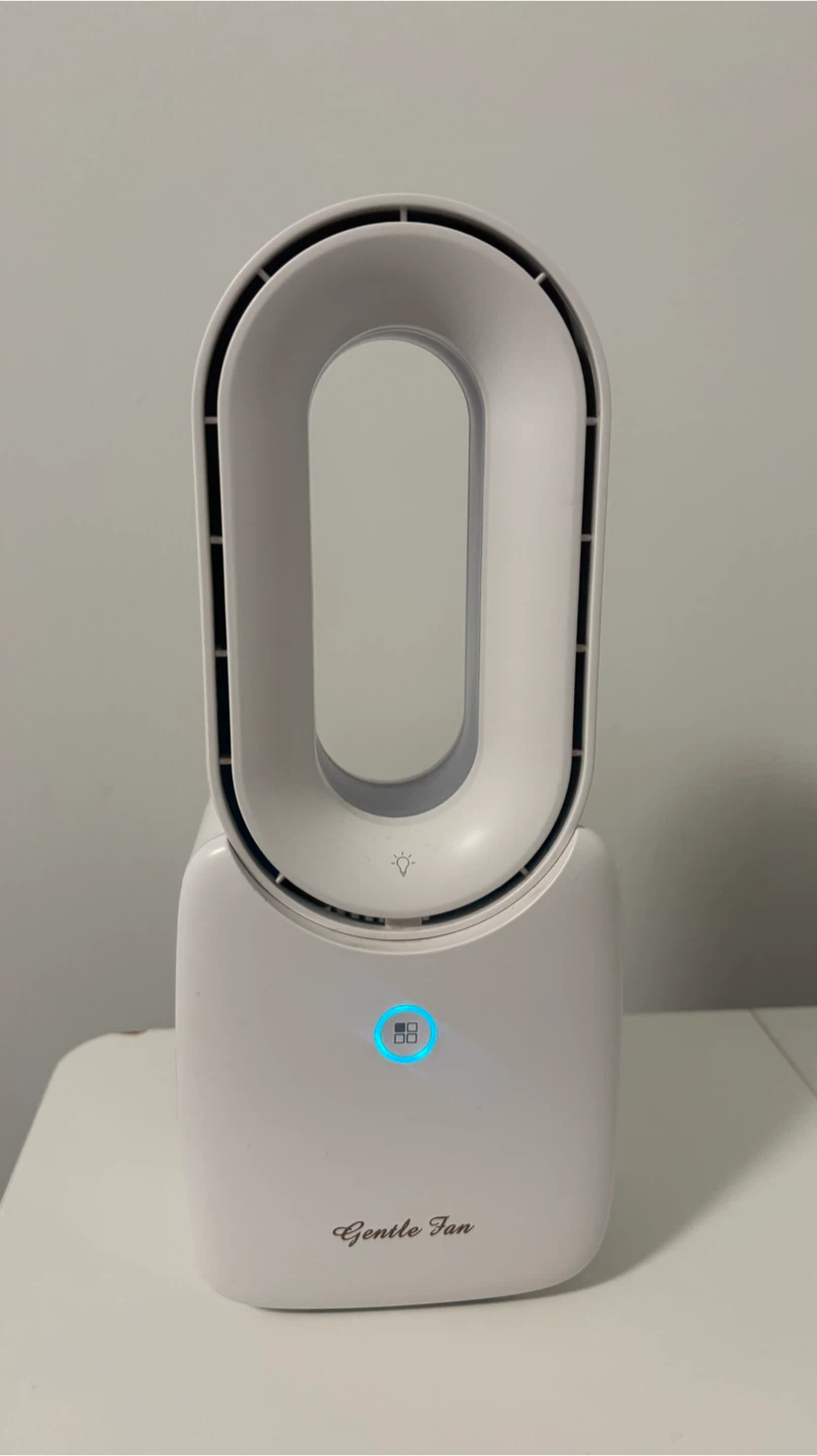 Desk Fan with LED Light - photo 5