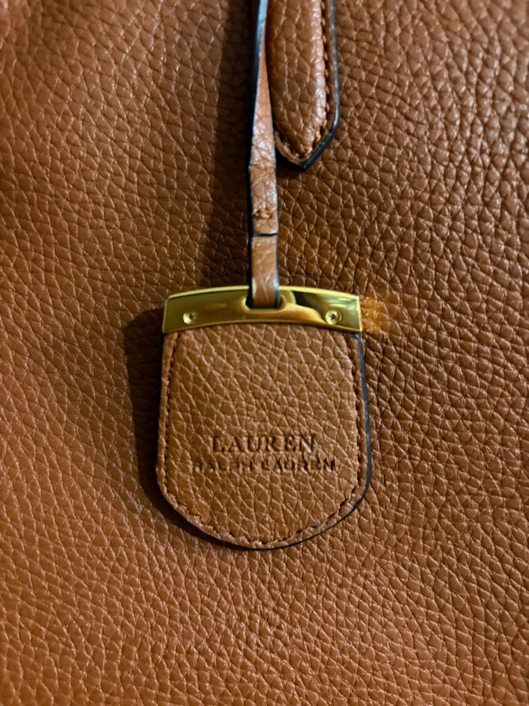 Ralph Lauren Brown Tote Bag