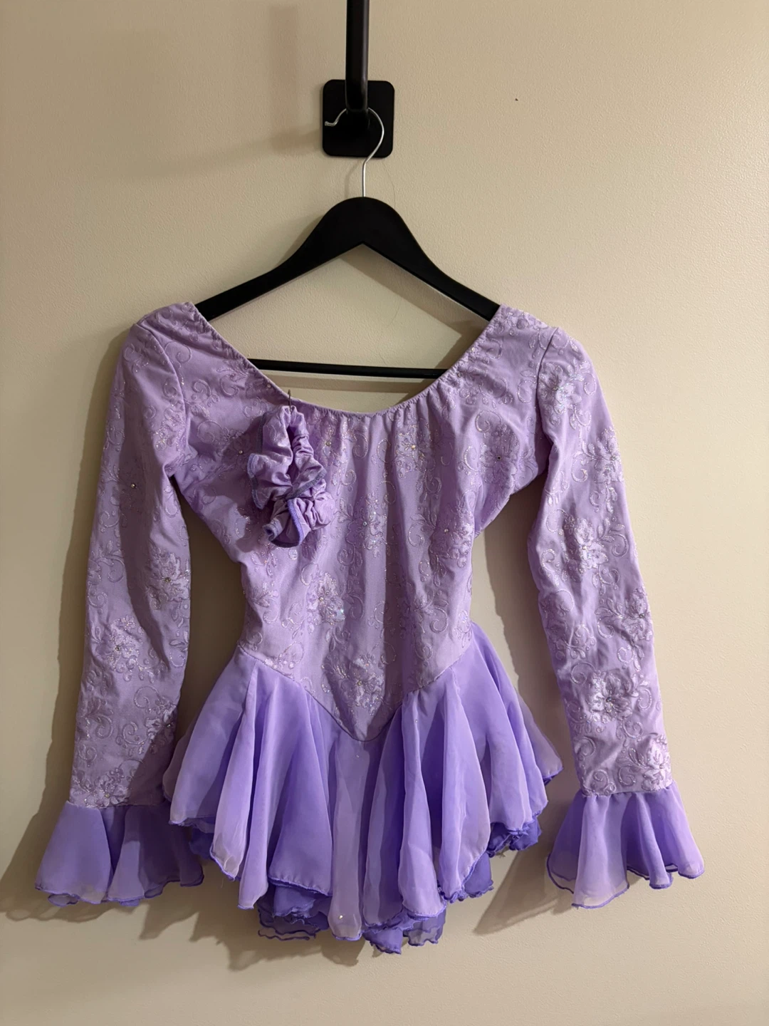 Lavender Figure Skating Dress