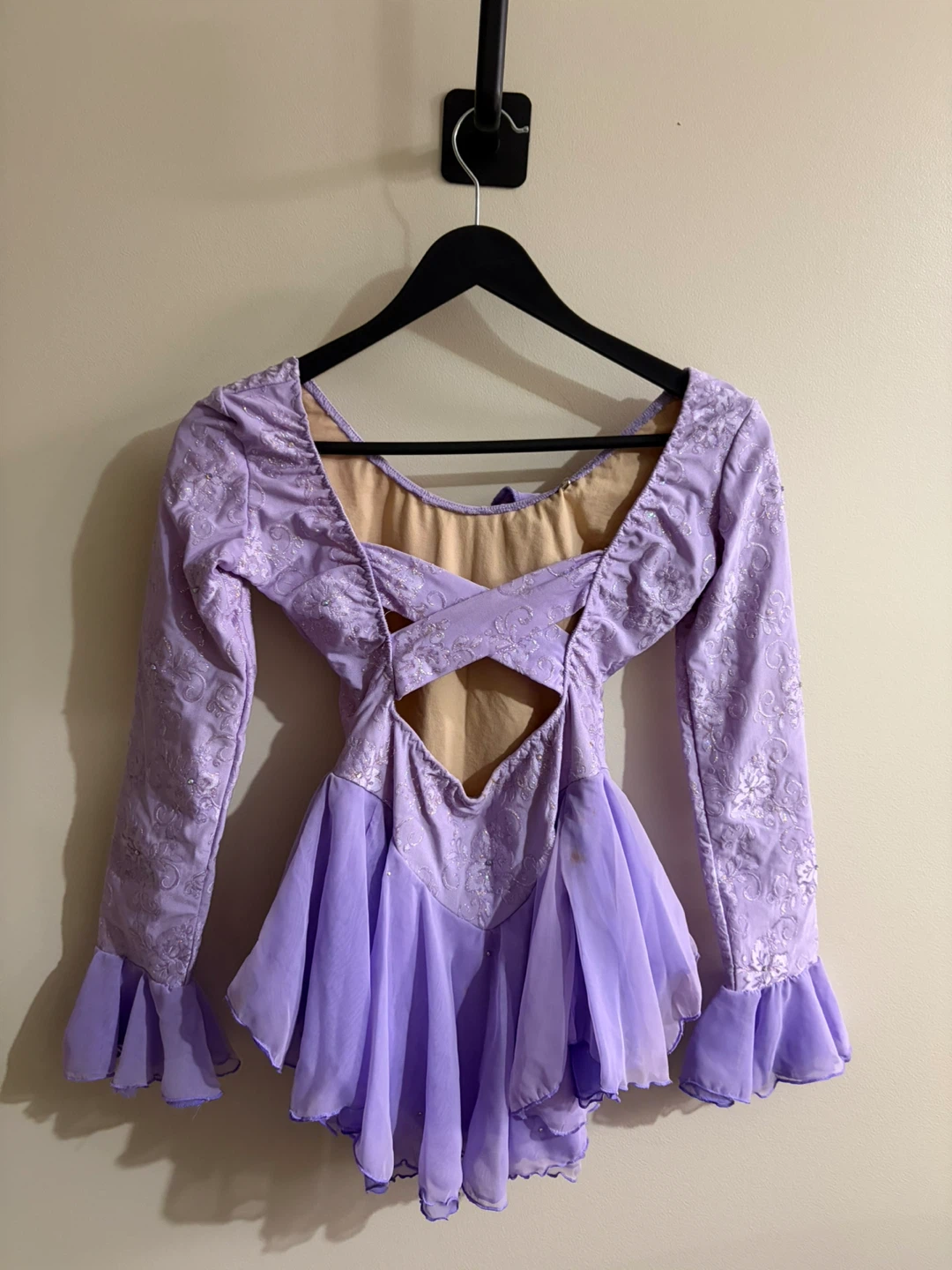 Lavender Figure Skating Dress - photo 3