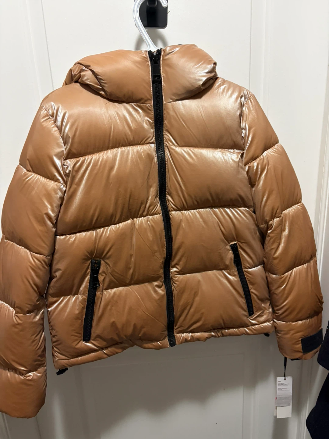 Calvin Klein Sorona Aura Puffer Jacket Bronze XS