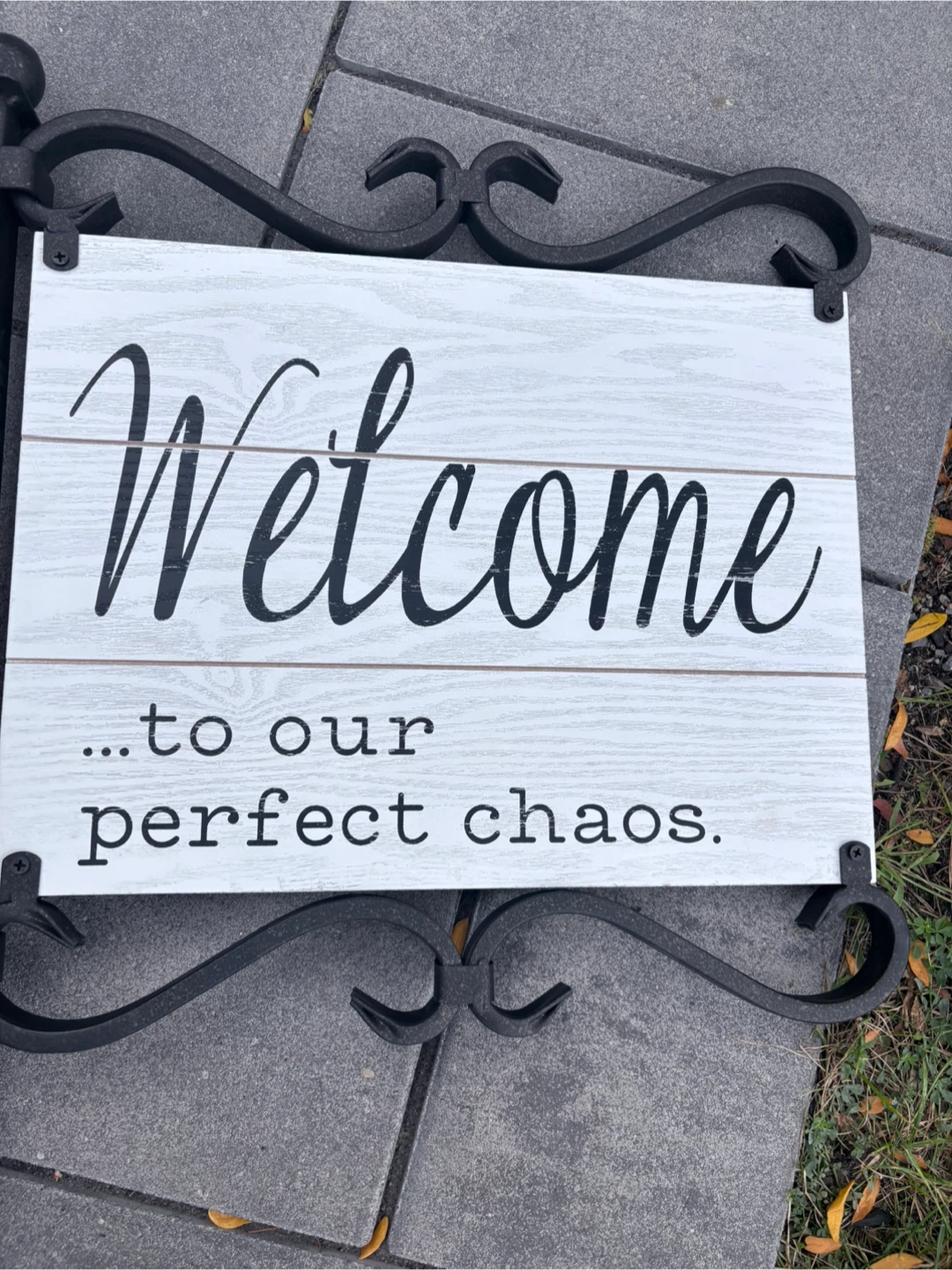 Welcome to our perfect chaos sign