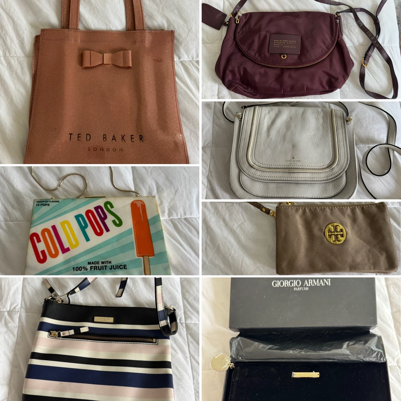 All 7 designer Bags for $80!! Estate Sale