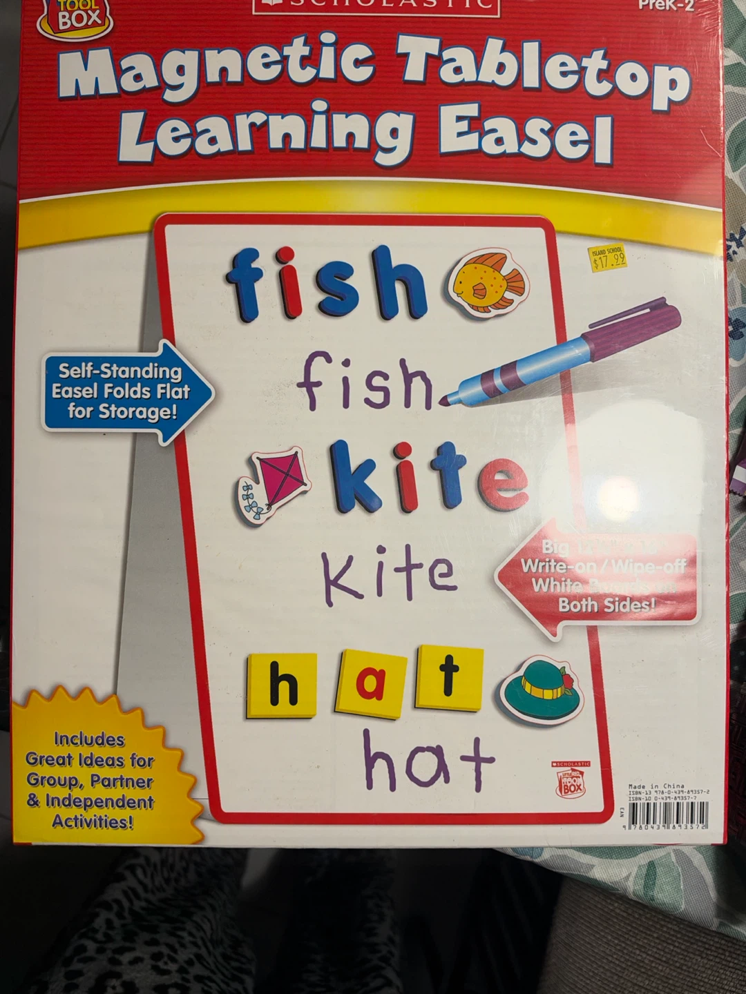 Scholastic Magnetic Tabletop Learning Easel - photo 3