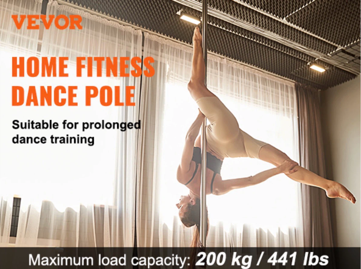 Brand New in Box Dance Pole/ for Pole Fitness  Static / Spinning - photo 2