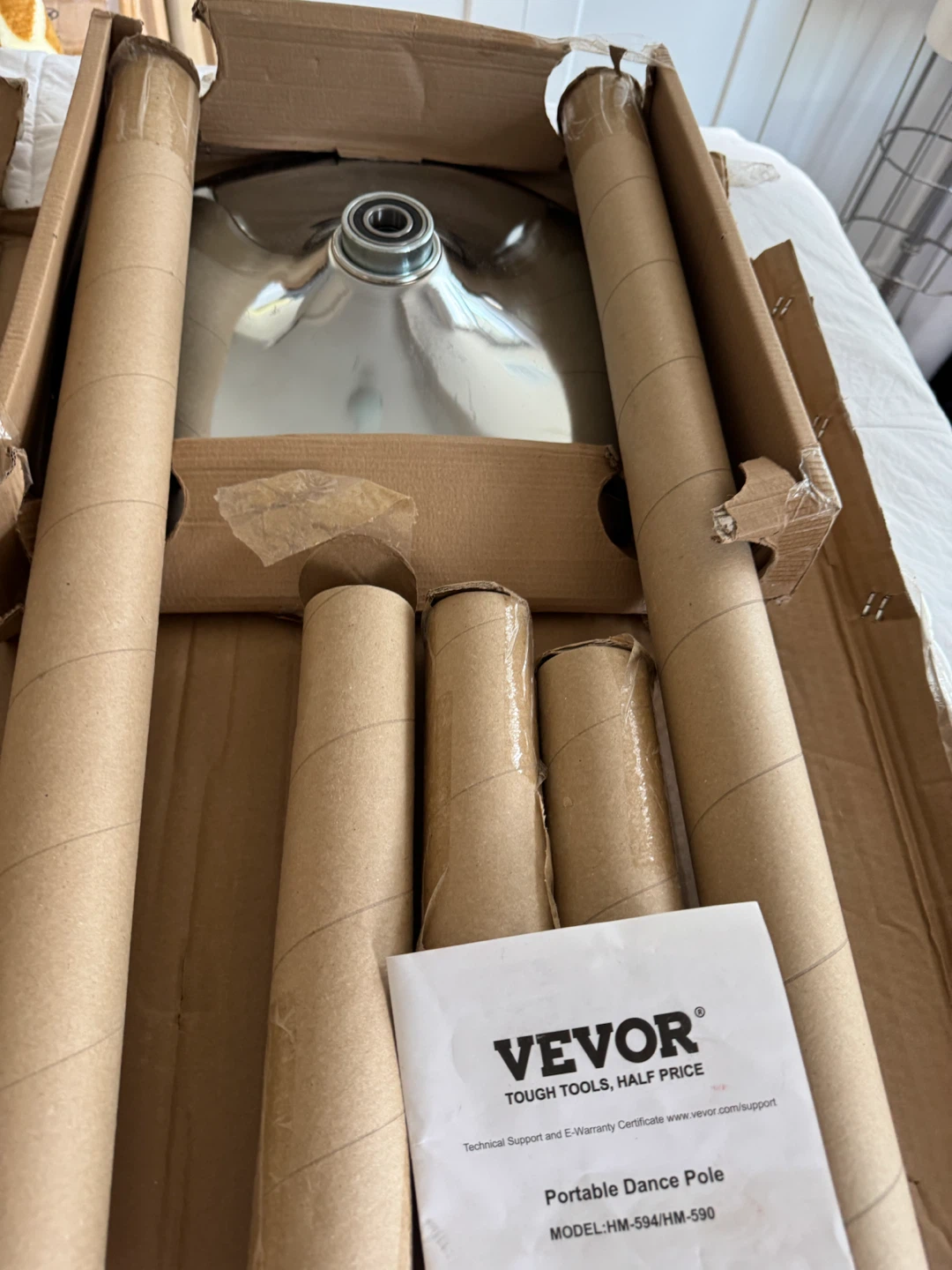 Brand New in Box Dance Pole/ for Pole Fitness  Static / Spinning - photo 5