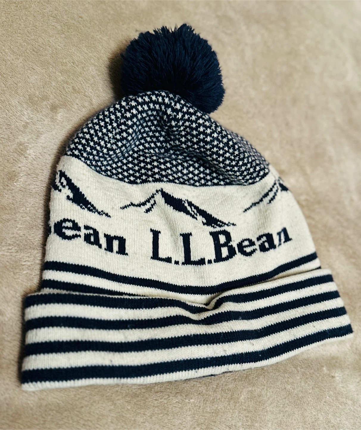 L.L.Bean Pom-Pom Beanie