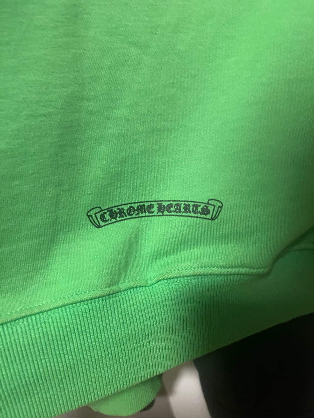 Chrome Hearts x Sex Records Green Hoodie - photo 2