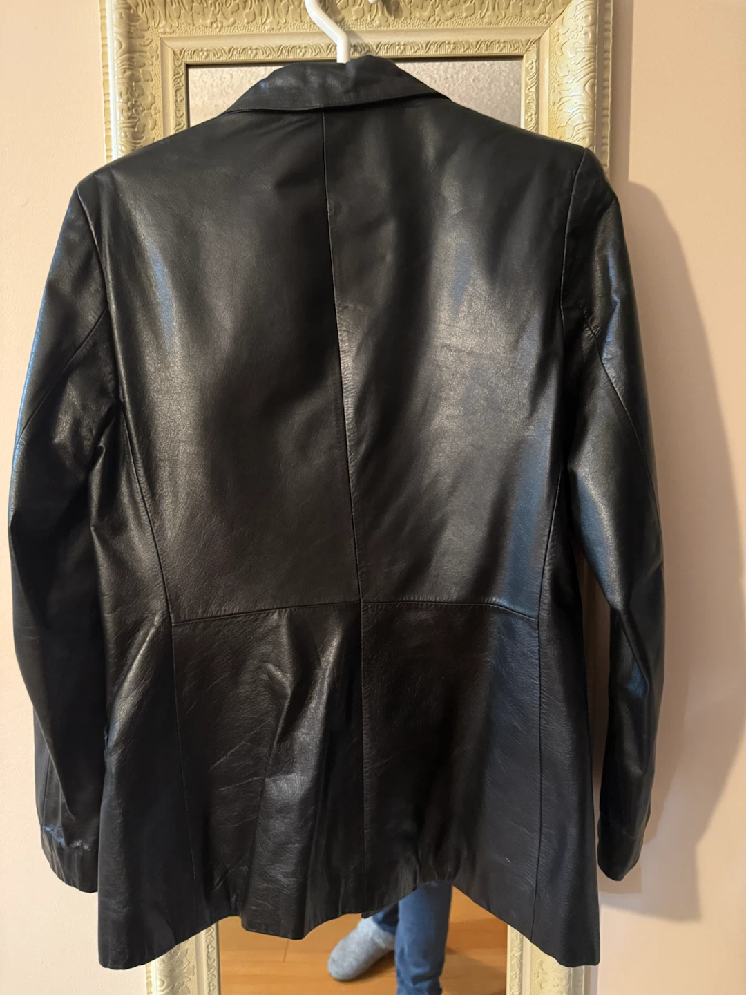 Danier Black Leather Blazer - photo 3