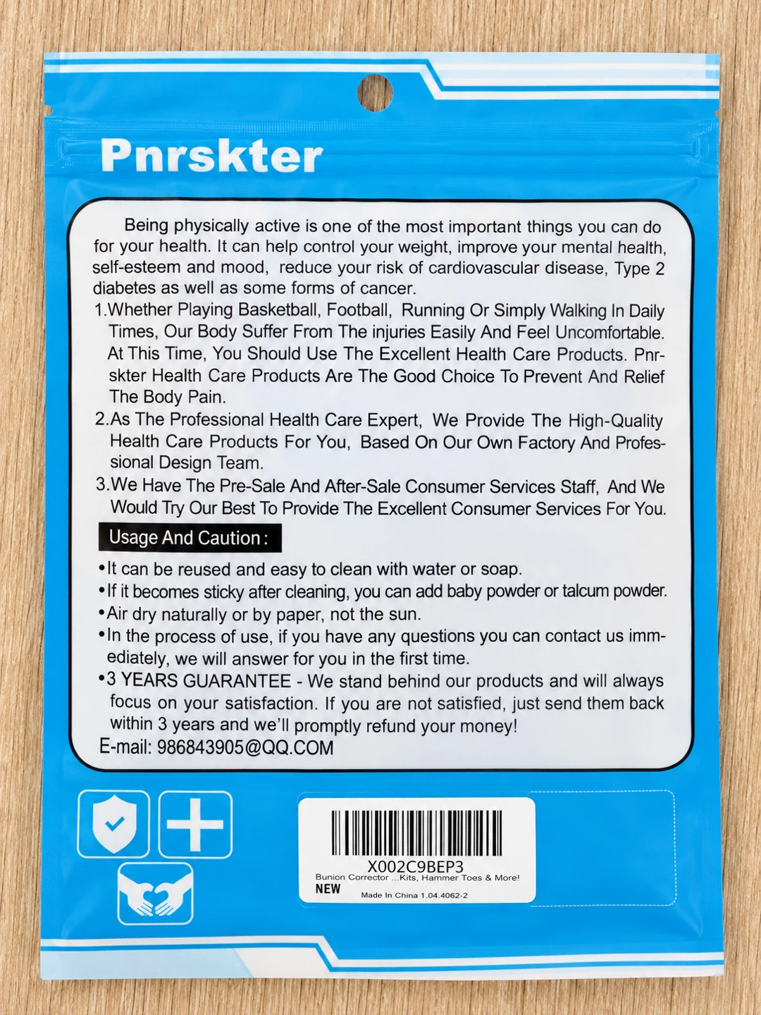 Pnrskter Bunion Corrector and Hammer Toe Kit - photo 2