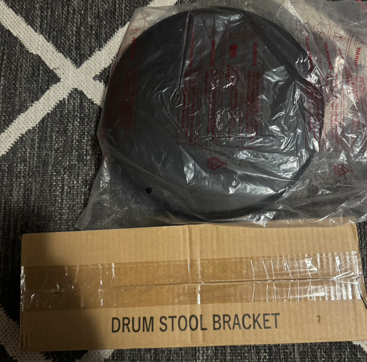 Drum Stool Bracket Seat - photo 2