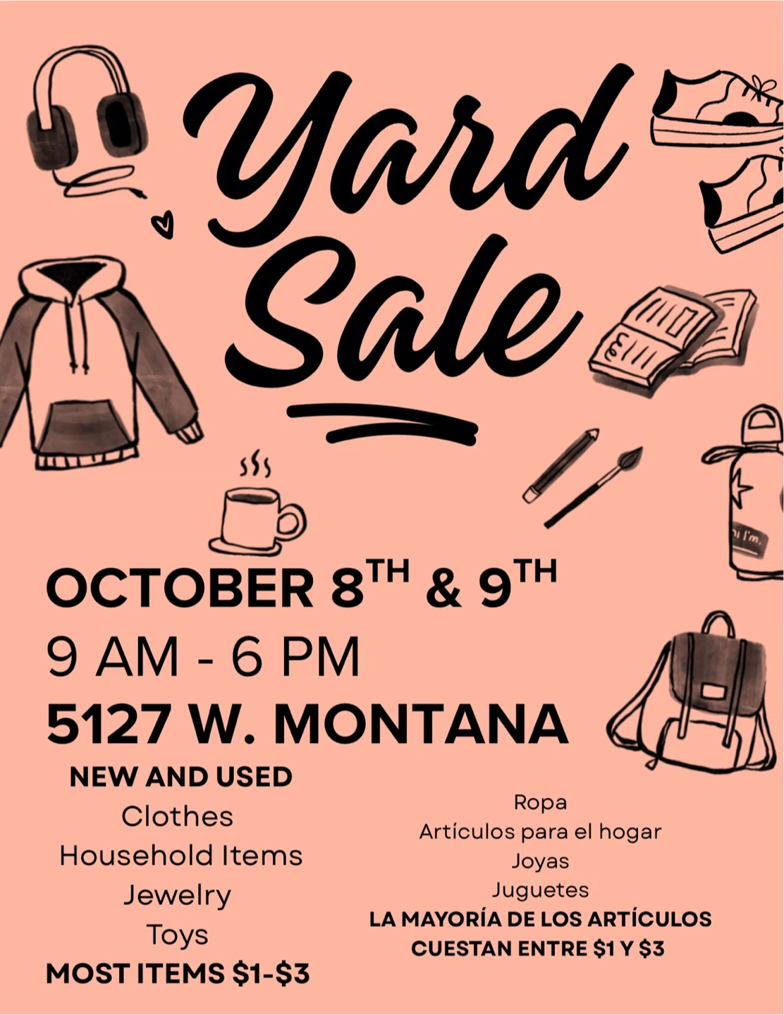 Yard Sale TODAY & TOMORROW