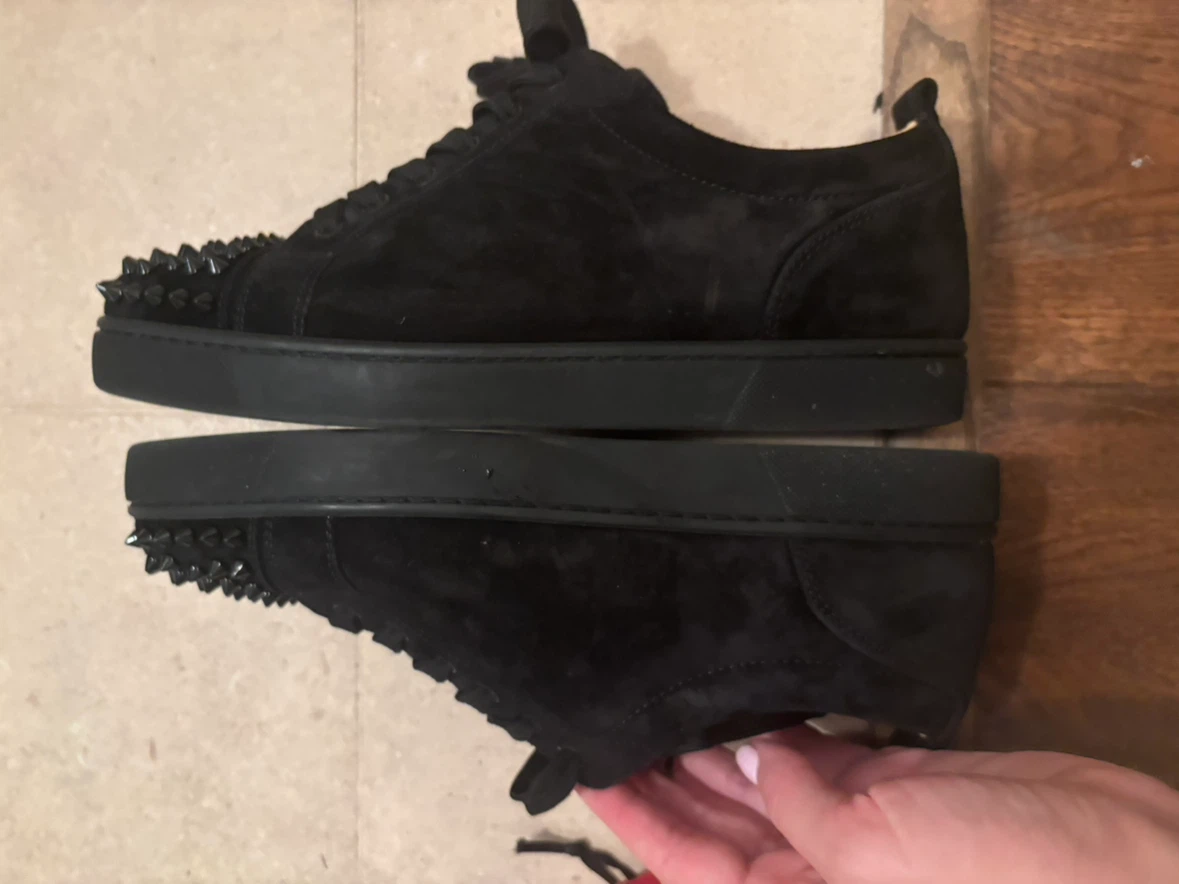 Christian Louboutin Spikes Suede Sneakers - photo 2
