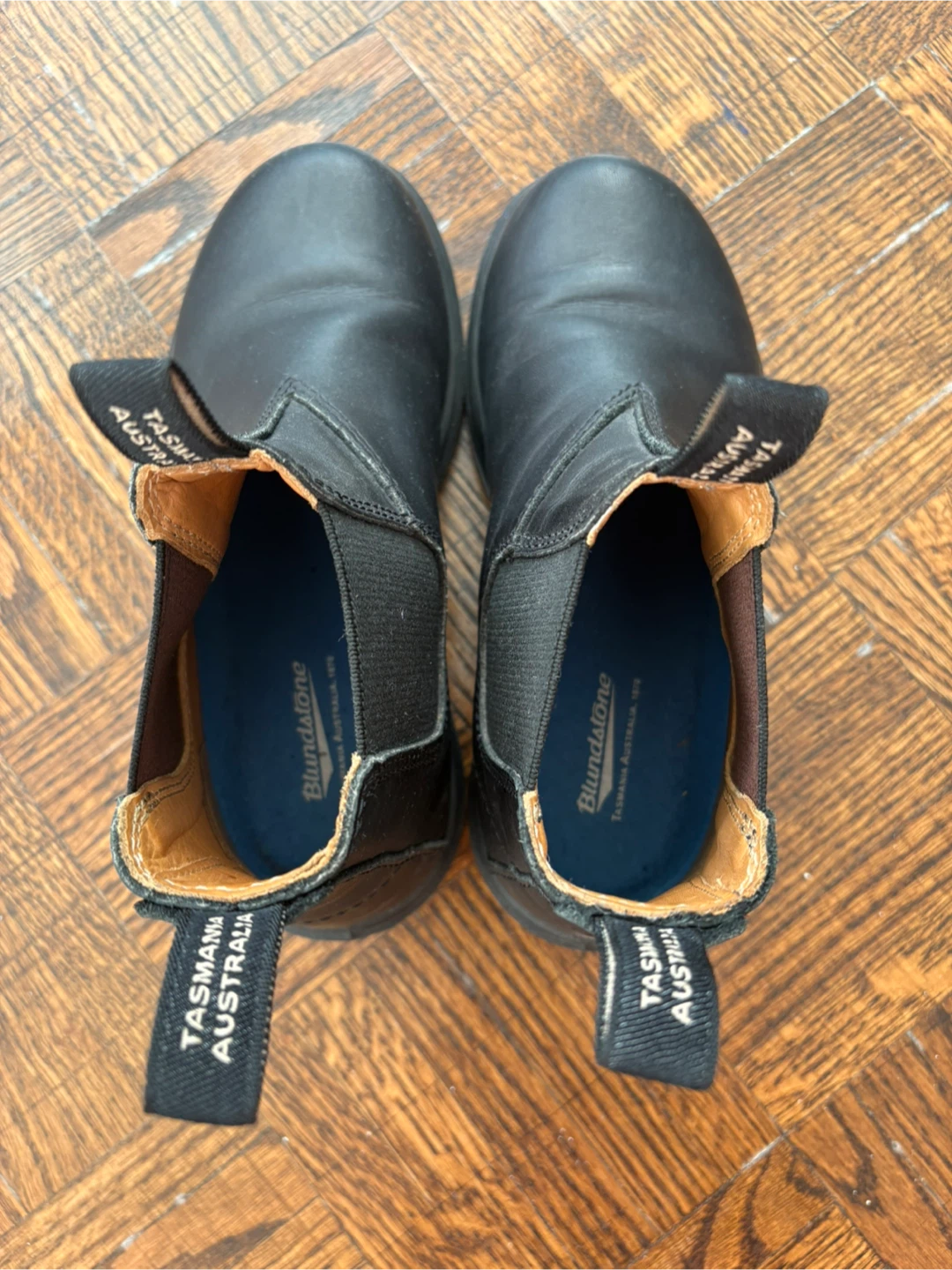 Blundstone Black Leather Boots Size 1 - photo 3