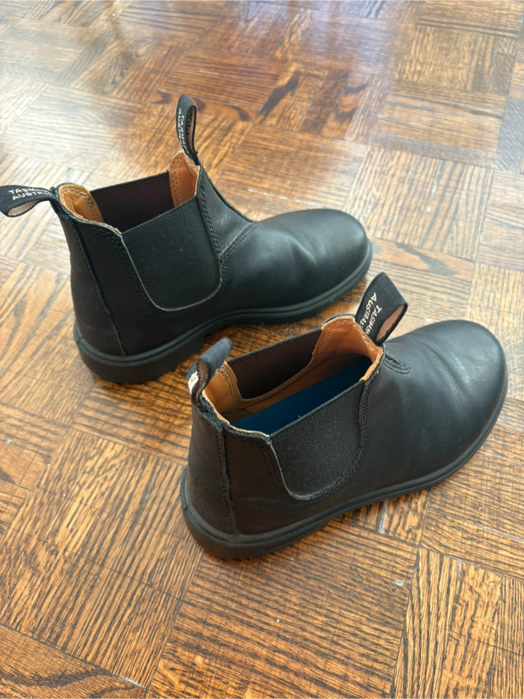 Blundstone Black Leather Boots Size 1 - photo 4