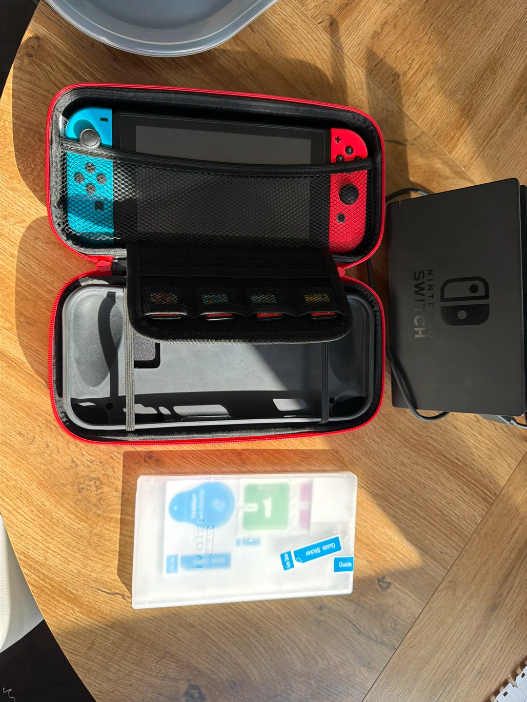 Nintendo Switch Bundle + 4 Games & Accessories