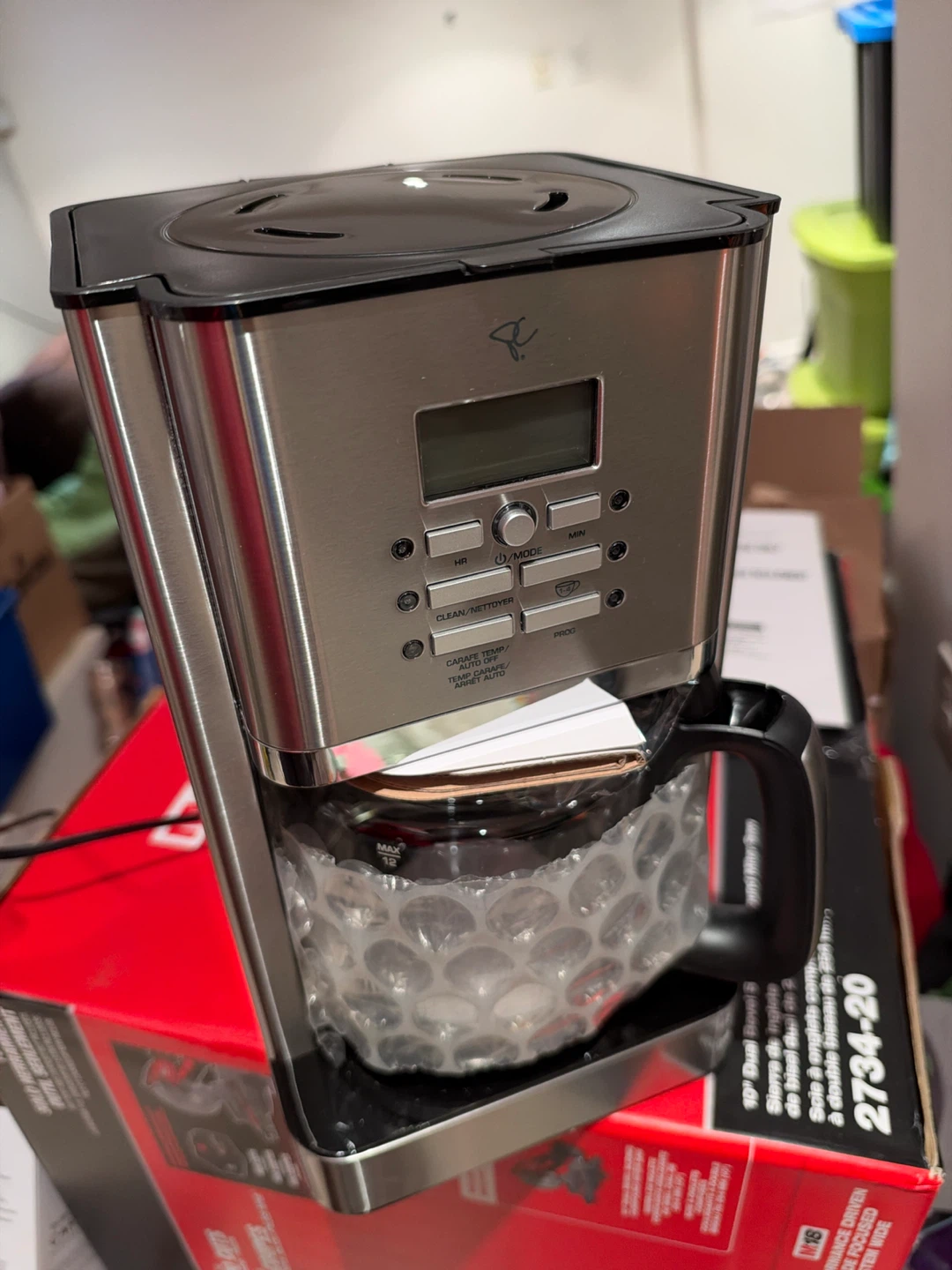 PC Programmable Stainless Steel Coffee Maker - photo 3