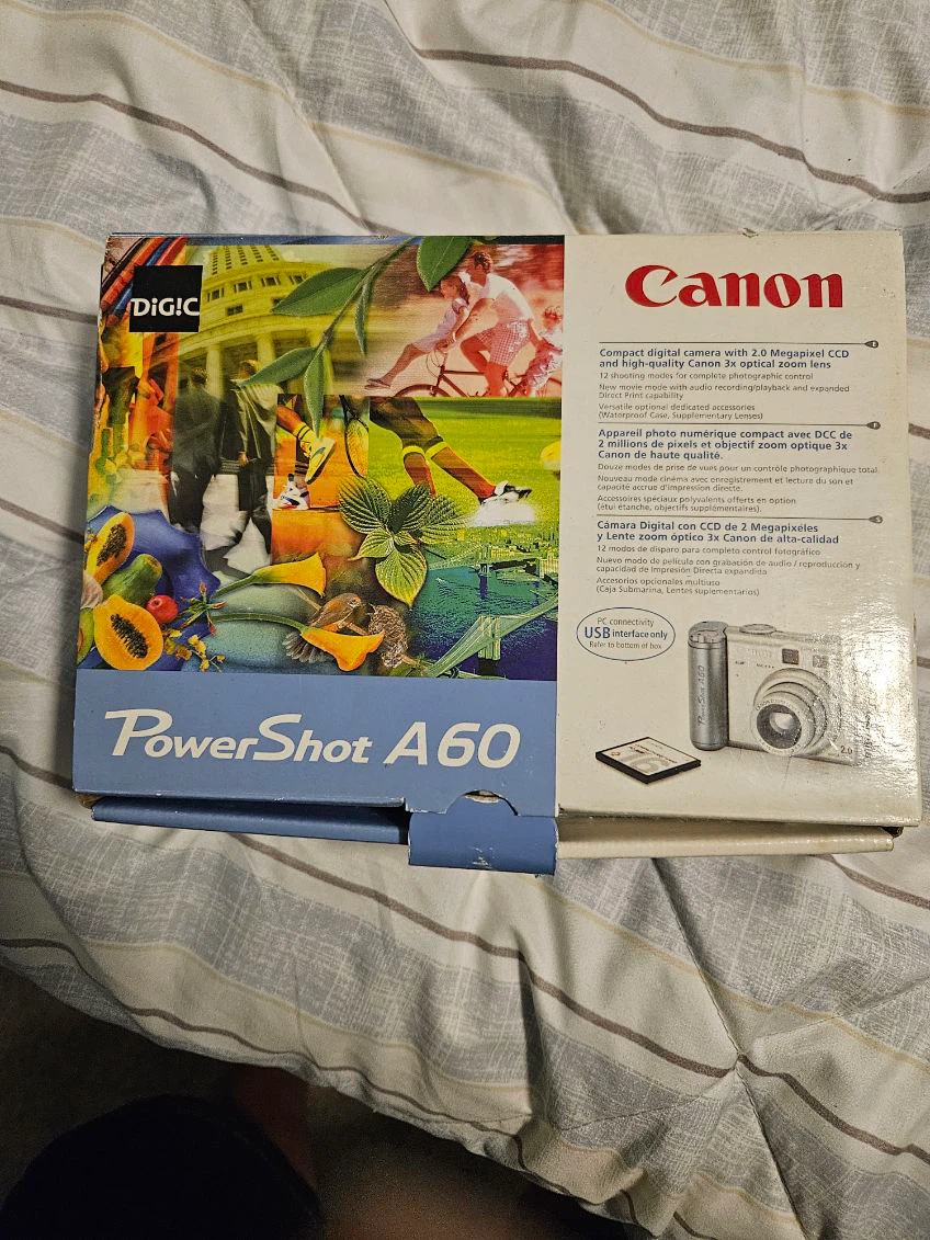 Canon PowerShot A60 Digital Camera - photo 5