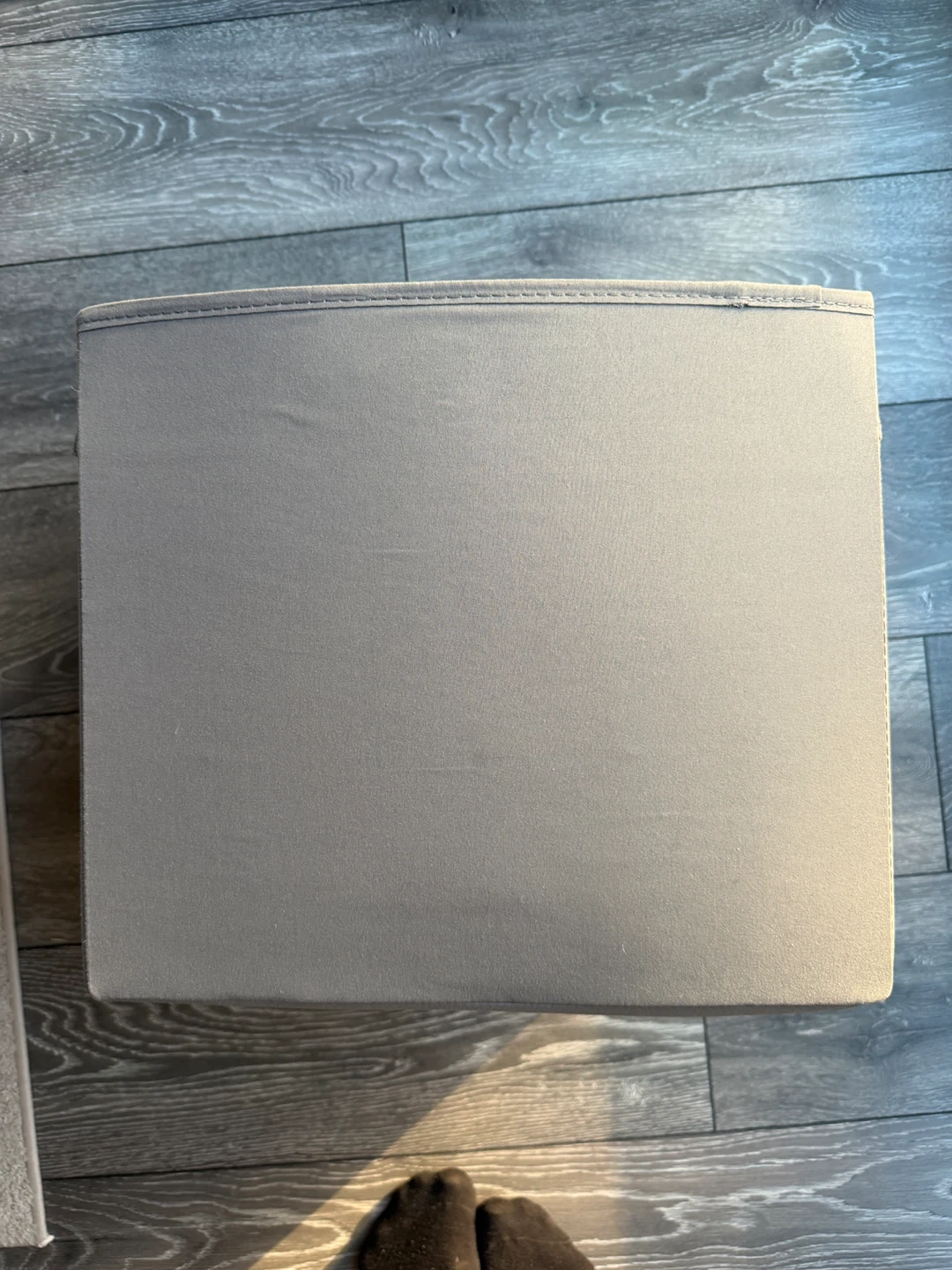 IKEA Collapsible Grey Storage Bin - photo 5