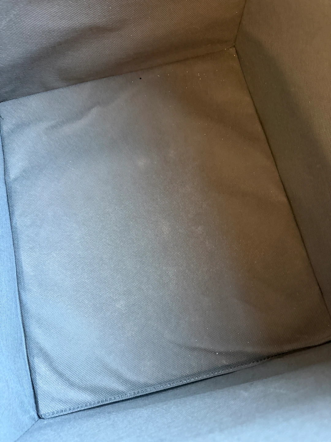 IKEA Collapsible Grey Storage Bin - photo 3