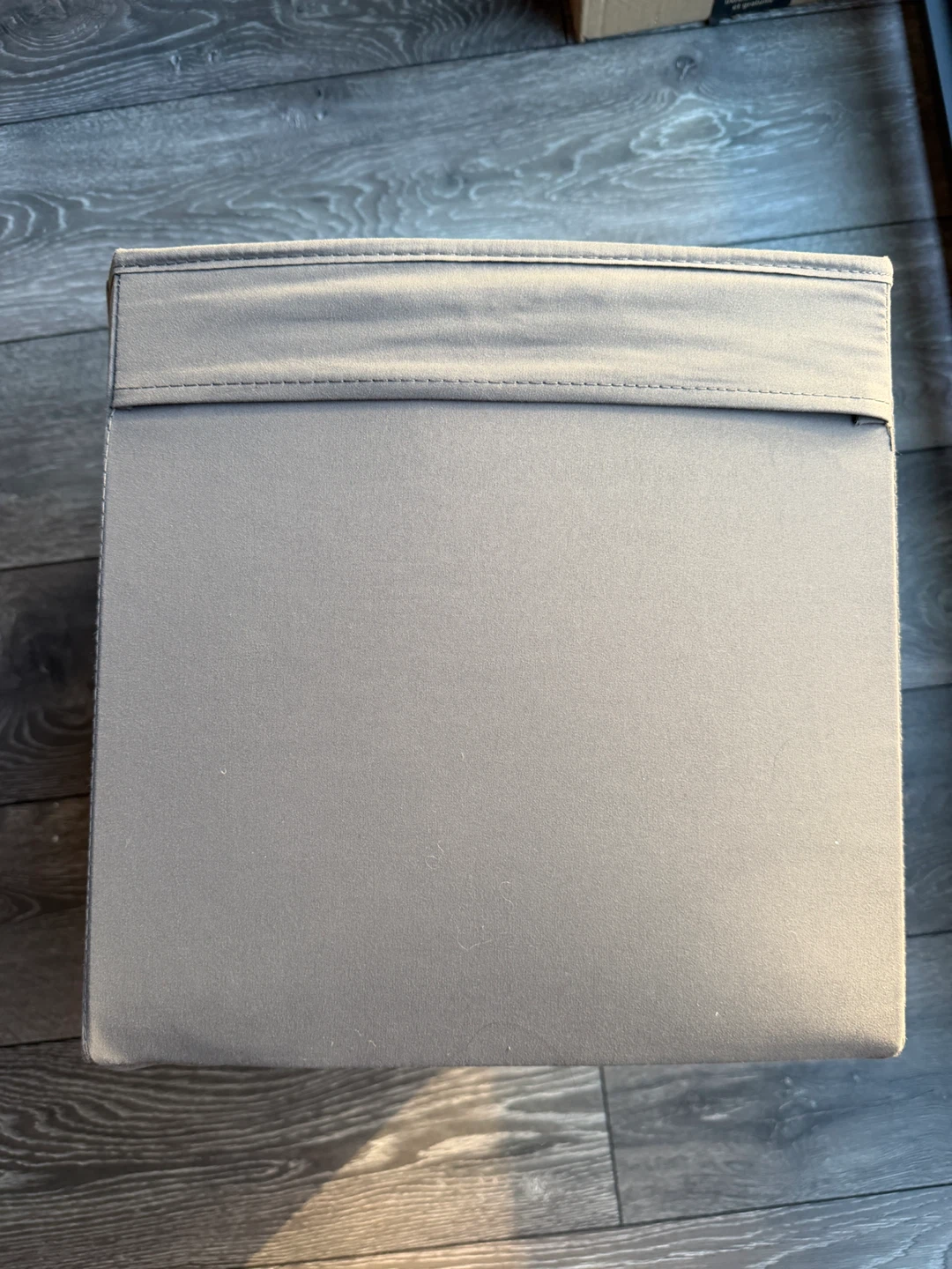 IKEA Collapsible Grey Storage Bin - photo 4