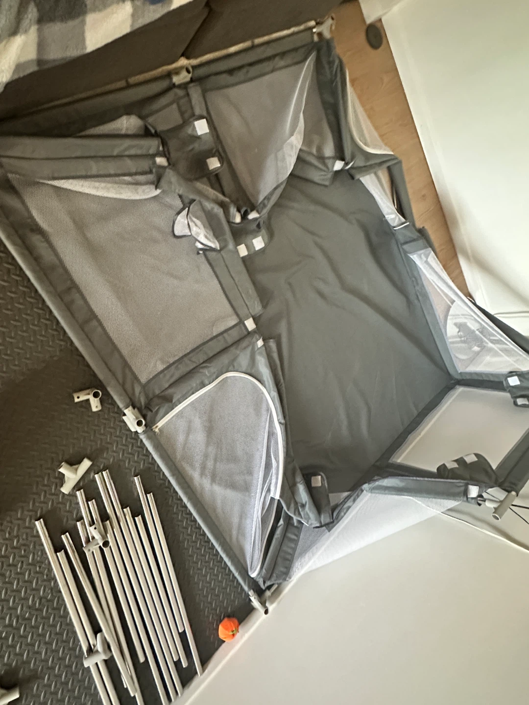 Palopalo Extra Large Baby Playpen 71x59 inch Grey - photo 5