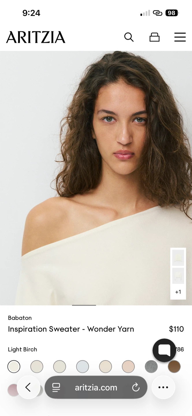 Aritzia Babaton Inspiration Sweater - Wonder Yarn