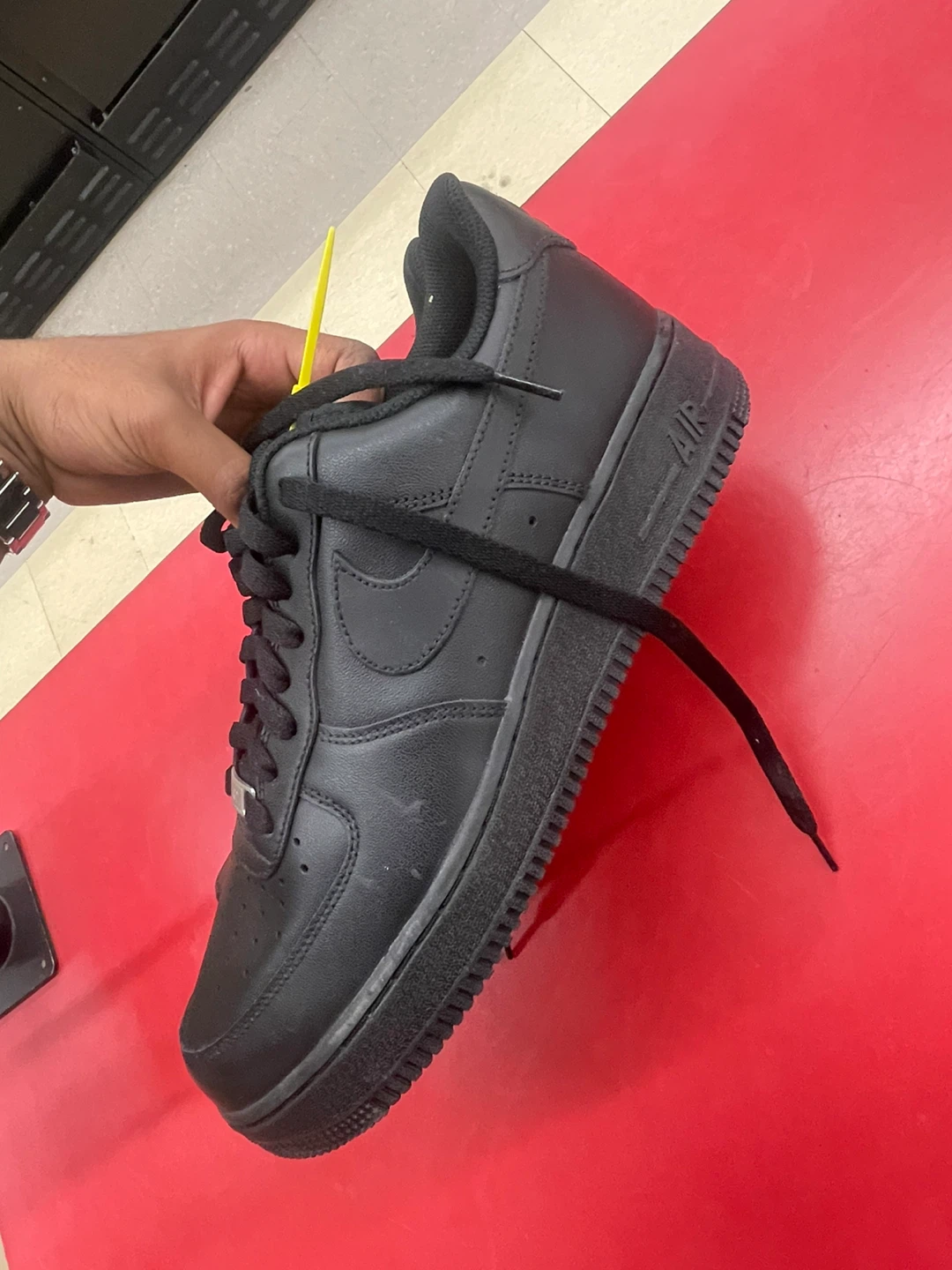 Nike Air Force 1 Black Sneakers - photo 4