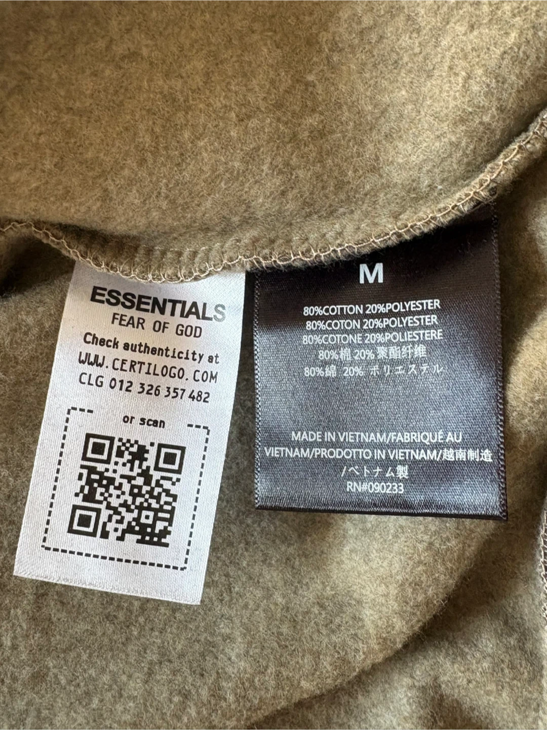 Essentials Fear of God Full-Zip Hoodie - photo 5