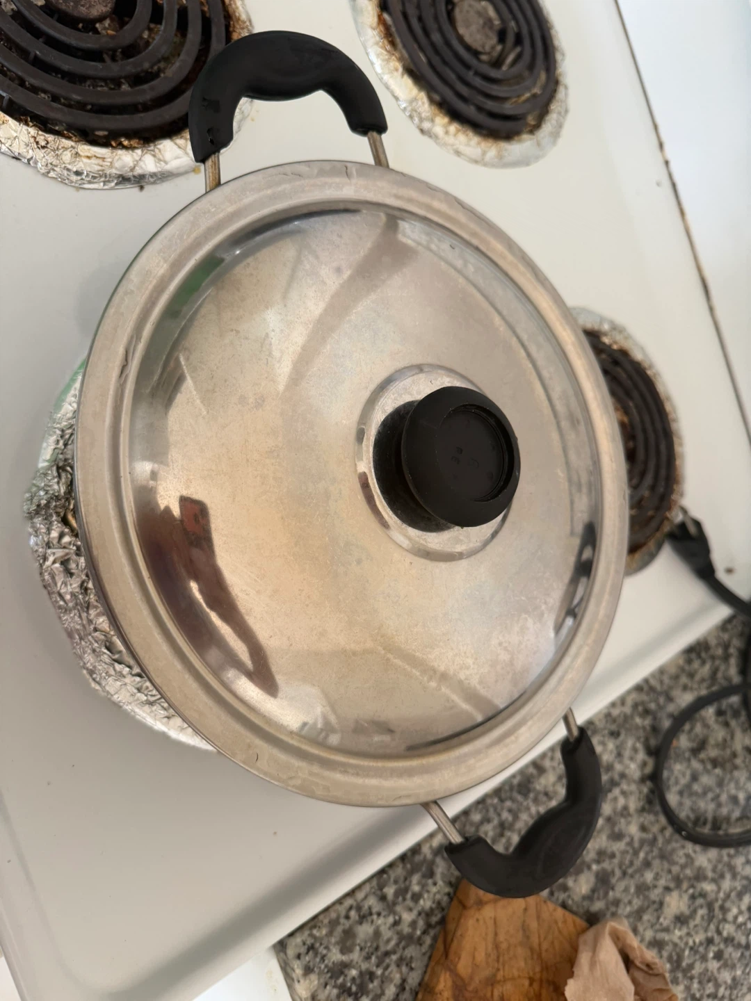 Black Cooking Pot with Lid - photo 4