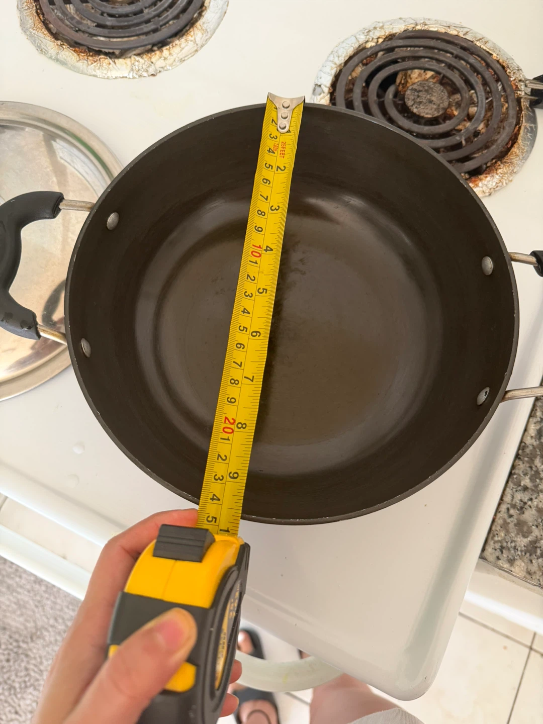 Black Cooking Pot with Lid - photo 5