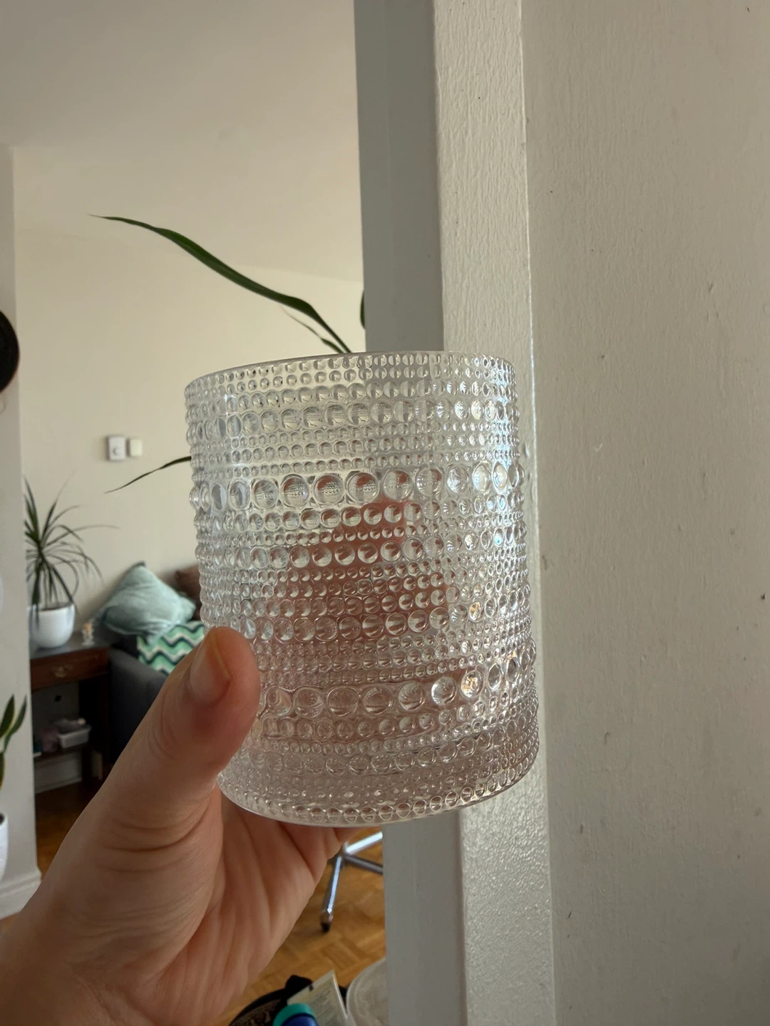 Set of 6 Textured Glass Tumblers - photo 2