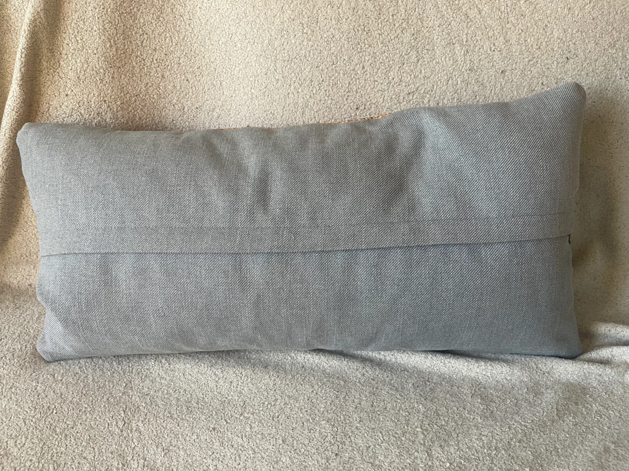 Vintage Style Kilim Lumbar Pillow - photo 2