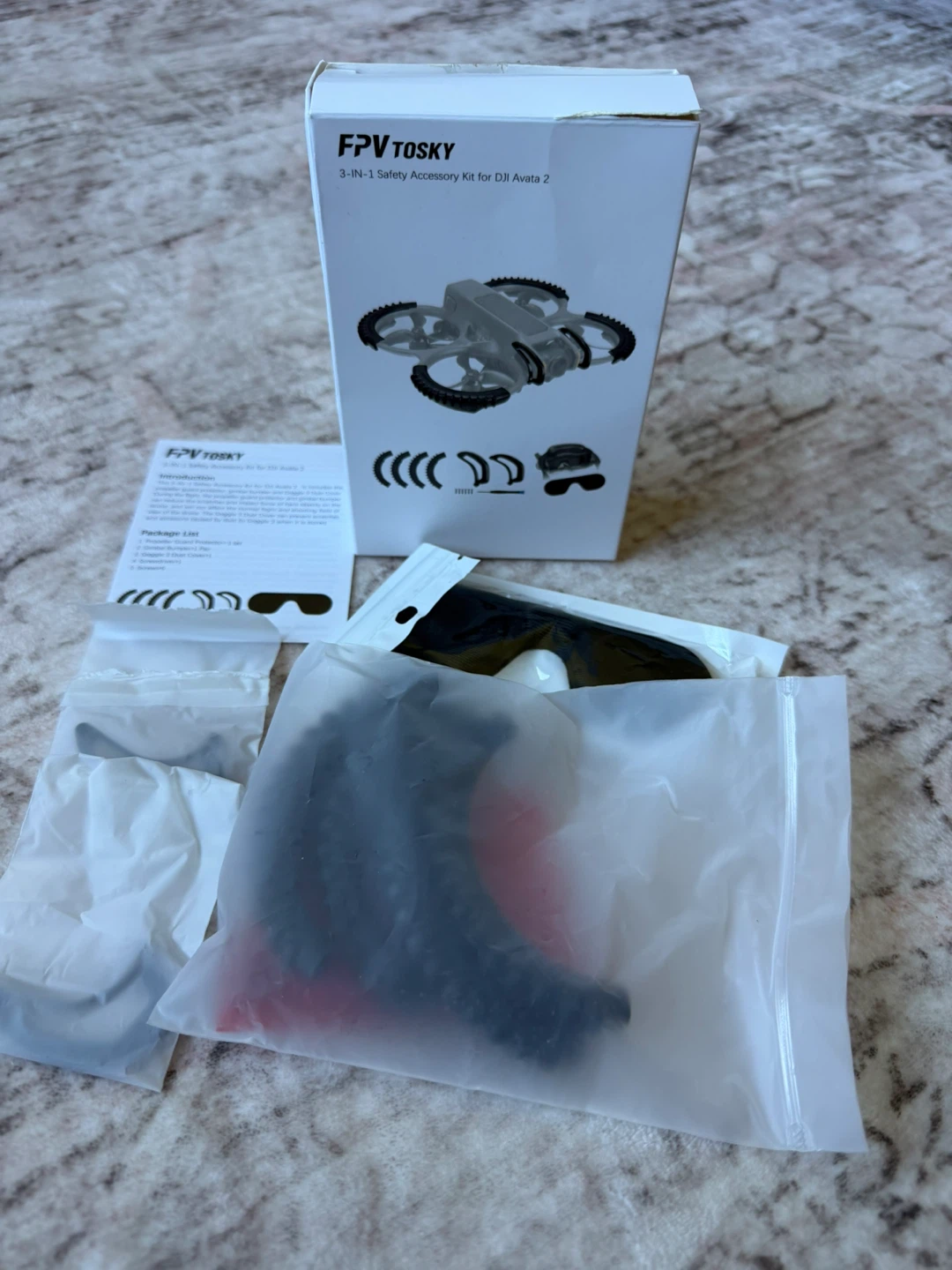 FPV TOSKY 3-in-1 Safety Accessory Kit for DJI Avata 2 - photo 2
