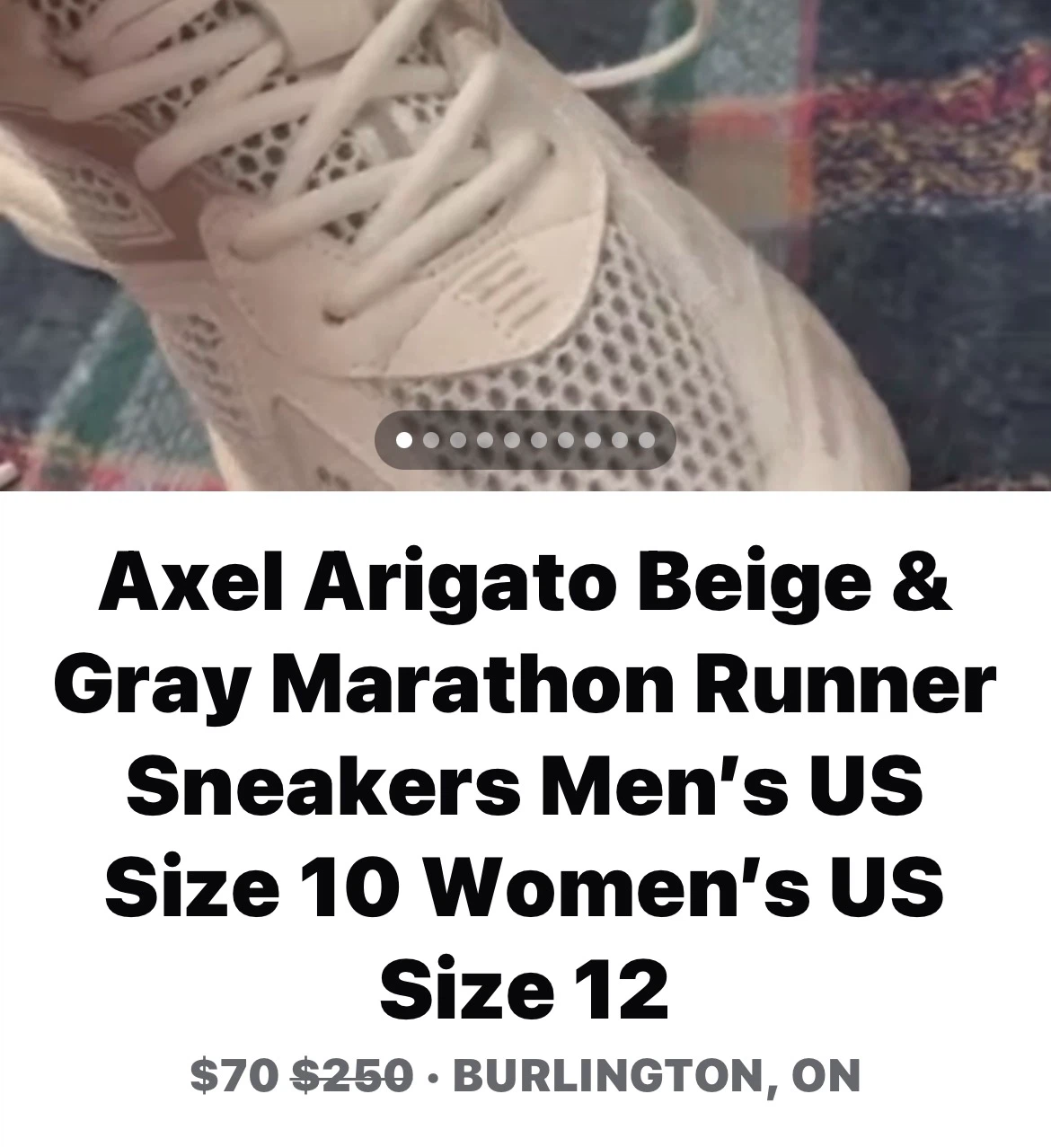 Axel Arigato Marathon Runner Sneakers