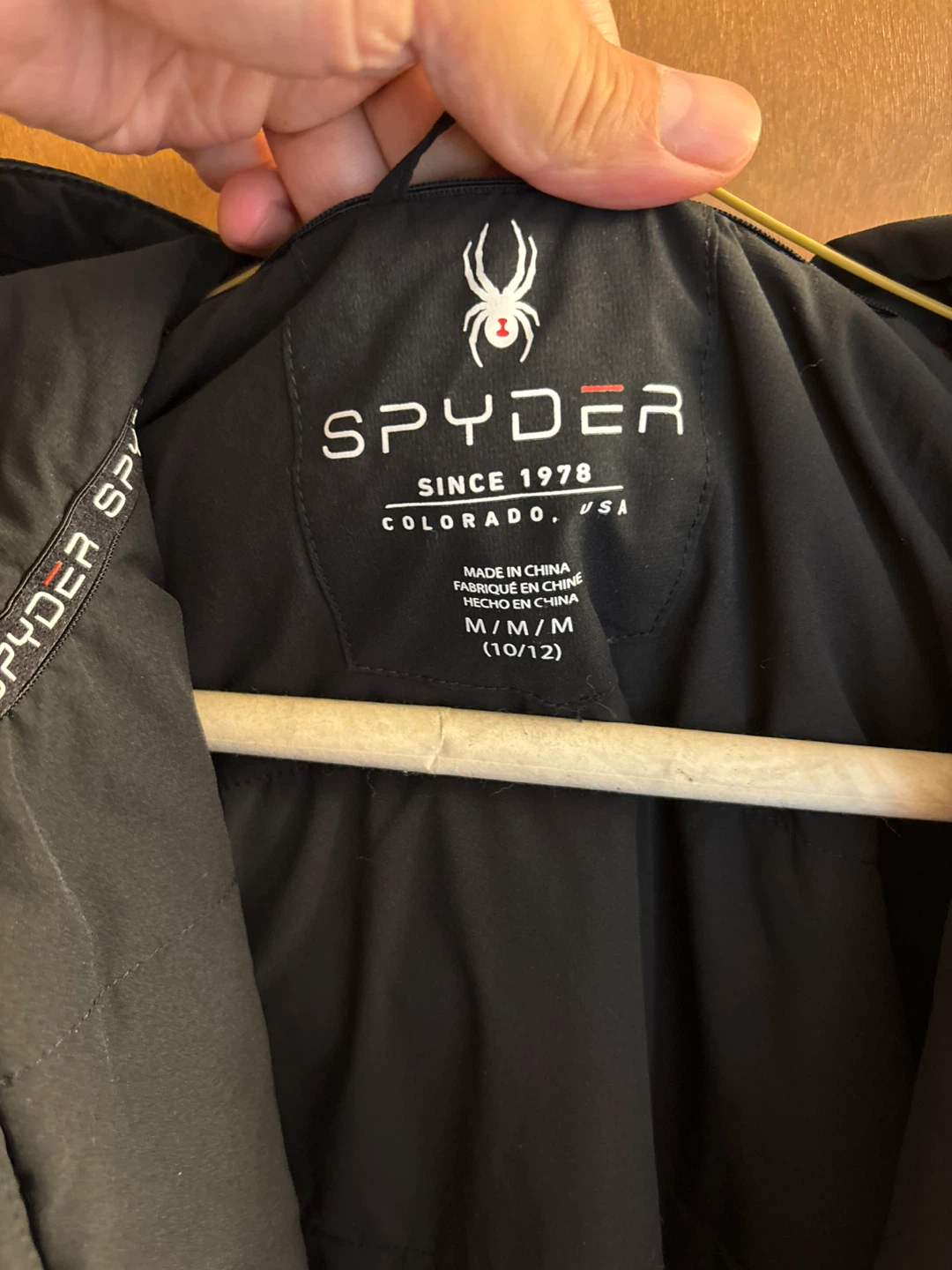 Spyder Black Hooded Jacket - photo 3