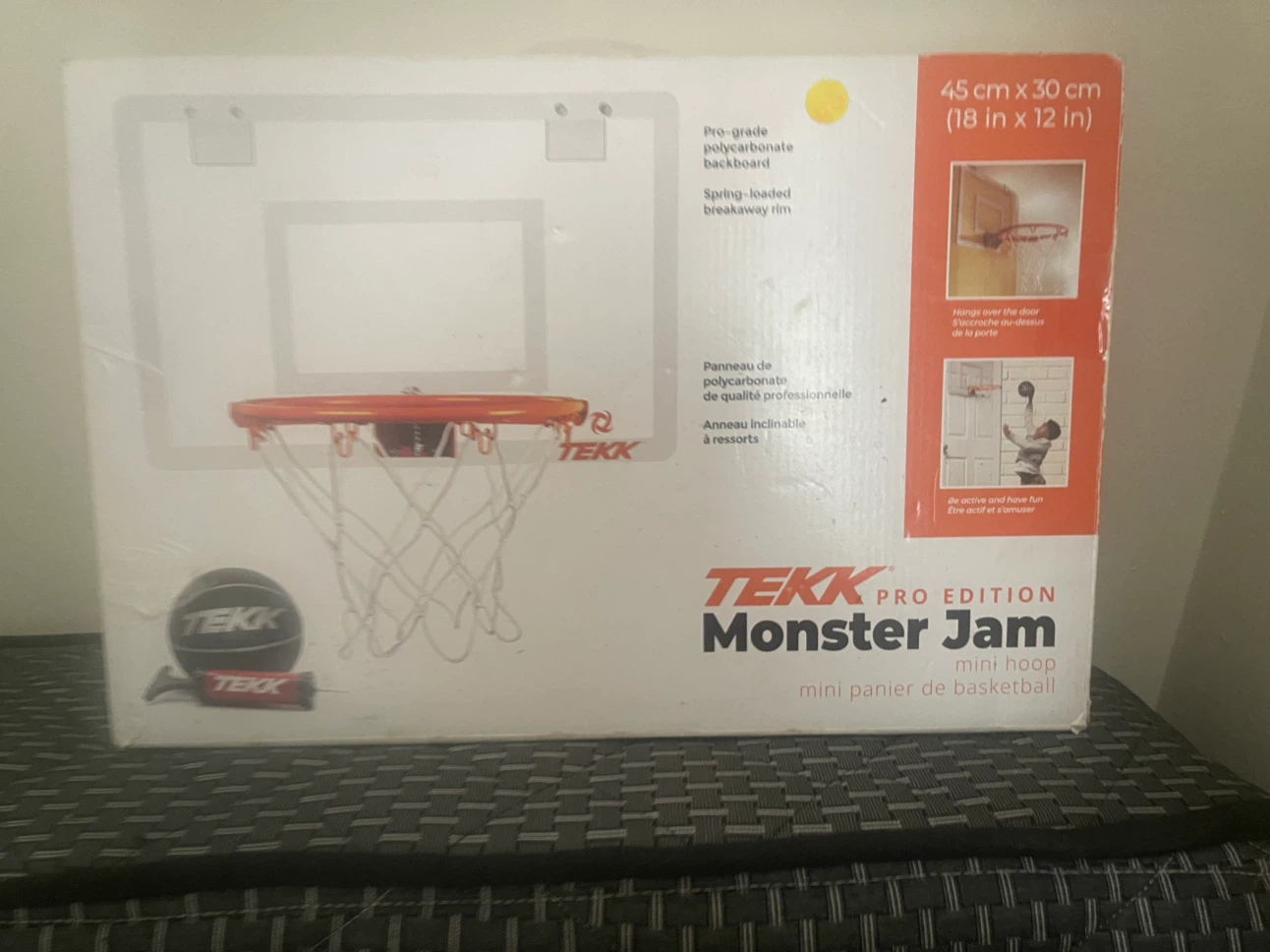 TEKK Pro Edition Monster Jam Mini Hoop