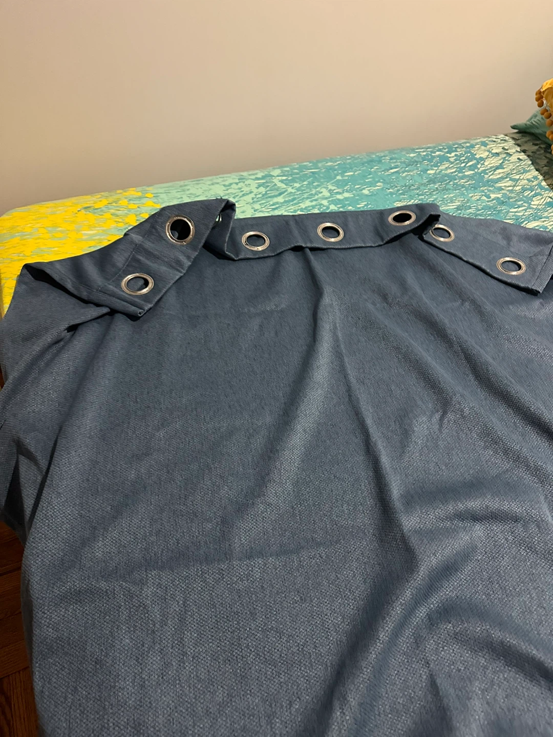 Blue Grommet Curtains - photo 2