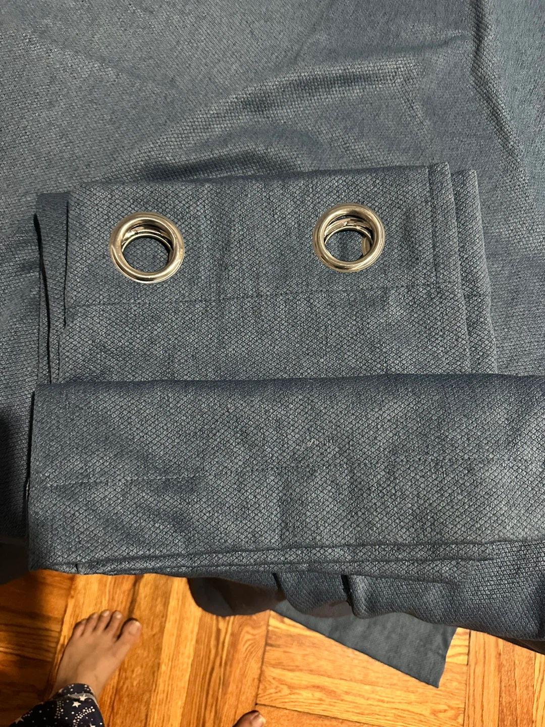Blue Grommet Curtains - photo 4