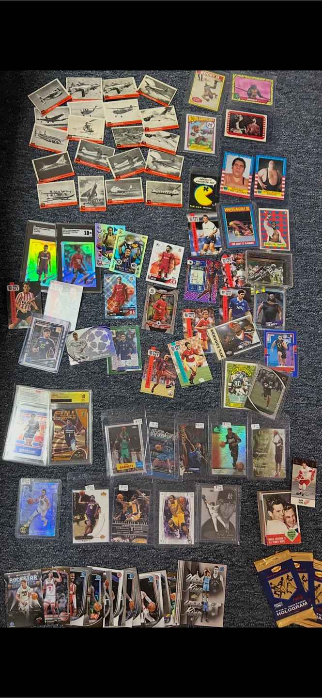 sports cards (soccer cards) graded etc!