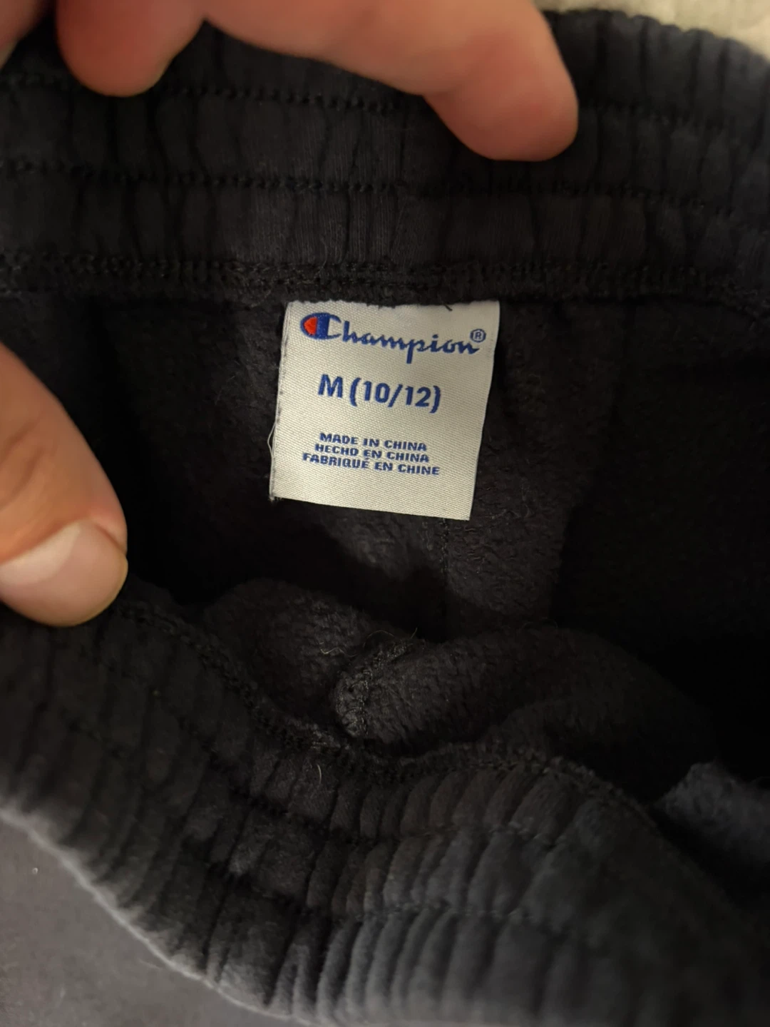 Champion Black Sweatpants Size M (10/12) - photo 2